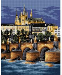 ORCHIDEA Gobelin Karlov most v Pargi | 40x50cm 2504M