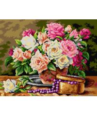 ORCHIDEA Gobelin Vrtnice in nakit | 40x50cm 2645M