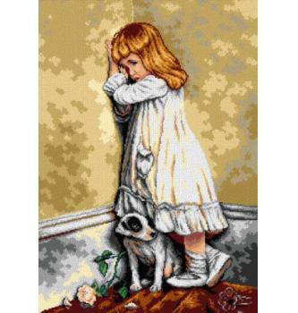 Gobelin Sramežljivost | Charles Burton Barber | 50x70cm