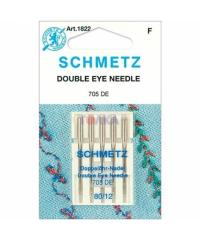 SCHMETZ Strojne igle SCHMETZ z dvojnim ušesom | 80 | 5 kos 707967