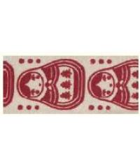 BOWTIQUE Okrasni trak | rdeče babuške | 15mm x 5m VR15.665