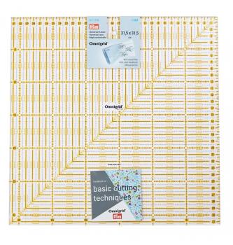 Ravnilo za patchwork Omnigrid | 31,5x31,5cm