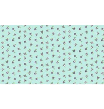 Patchwork blago Rose turquoise | 110cm