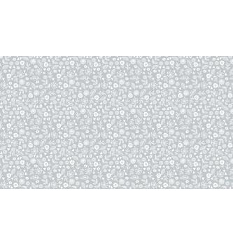 Patchwork blago Doodle Ditzy Pewter | 110cm