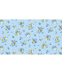 MAKOWER Patchwork blago Bouquet blue | 110cm 2033/B