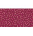 Patchwork blago Leaf spray pink | 110cm