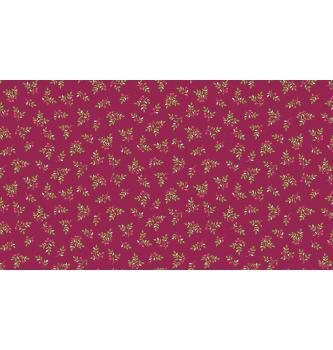 Patchwork blago Leaf spray pink | 110cm