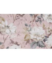 Nooteboom Panama | retro cvetje | roza | 100%CO 01522.012
