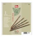 Set kratkih pletilk Natural 20cm | 2-4.5mm