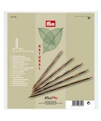 PRYM Set kratkih pletilk Natural 20cm | 2-4.5mm 223805