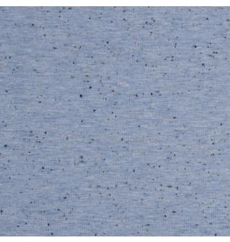 Jersey s pegicami | modra melanž | 95%CO / 5%EL