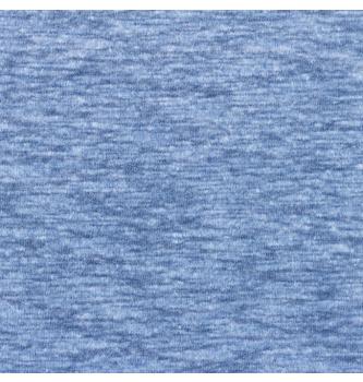 Grudast jersey z lanom | jeans | 65%CO / 20%LI / 10%PL / 5%EL