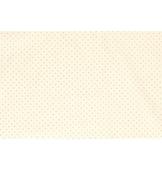 Poplin Zlate male pikice | smetana | 100%CO