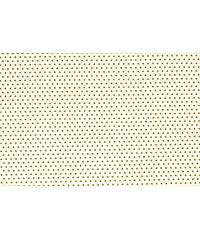 Nooteboom Poplin Zlate male zvezdice | smetana | 100%CO 12702.051