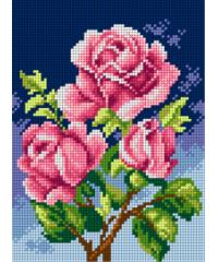 ORCHIDEA Gobelin set Vrtnica v vetru | 16,5x22cm (komplet s prejicami) M2594
