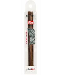 PRYM Pletilke kratke Natural | 15cm | 2,5mm 223121