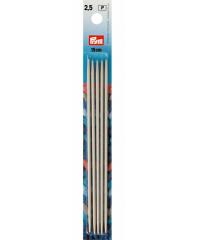 PRYM Pletilke kratke alu | 15cm | 2,5mm 191362