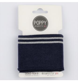 Patent lurex | temnomodra | 80%CO / 5%LRX / 15%EL