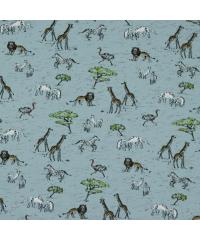 Verhees Jersey Afriški safari | modra | 95%CO / 5%EL 07217.003