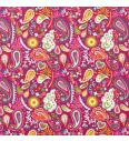Prevešanka Paisley | bordo | 92%CO / 8%EL