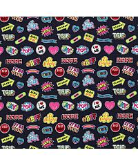 Nooteboom Jersey Pop! | temnomodra | neon | 95%CO / 5%EL 13632.008