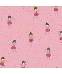Verhees Jersey Balerina pleše | roza | 95%CO / 5%EL 07717.003