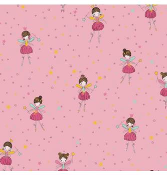 Jersey Balerina pleše | roza | 95%CO / 5%EL