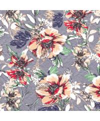 Nooteboom Bengalin Cvetje | siva | 71%VI / 25%PA / 4%EL 13733.063