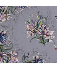 Nooteboom Jersey Cvetovi | siva | 96%PL / 4%EL 13341.061