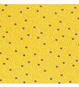 Jersey Pikice in cvetke | rumena | 95%VI / 5%EL