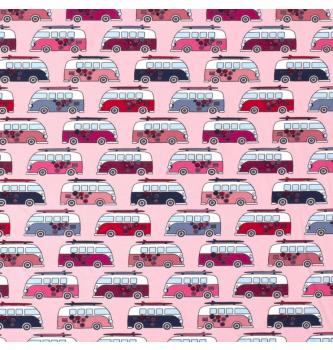 Jersey Hippie kombi | roza | 95%CO / 5%EL