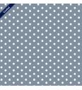 Poplin s premazom Pikice | siva | 80%CO / 20%PC