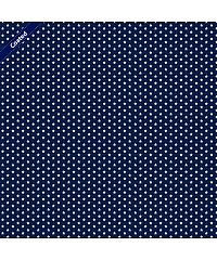 Verhees Poplin s premazom Mini zvezdice | temnomodra | 80%CO / 20%PC C4962.002