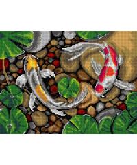 ORCHIDEA Gobelin Koi krapa | 30x40cm 3006J
