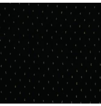 Viskoza Lurex | črna | 90%VI / 10%LRX