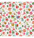 Patchwork blago Let it snow Presents Cream | 110cm