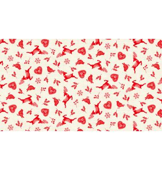 Patchwork blago Scandi Ikon Scatter Redd | 110cm