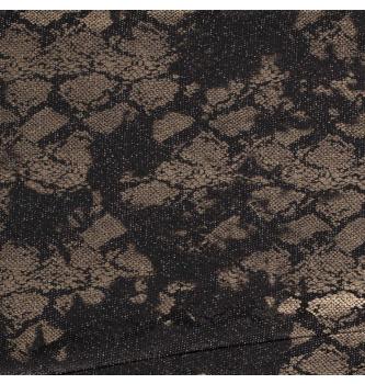 Jersey Kača | metalik | srebrna | 92%PA / 8%EL