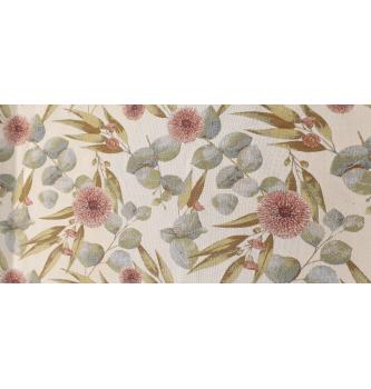 Žakard Eucalyptus | roza | 51%CO / 49%PL