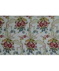 Jacquard Žakard Botanika | rdeča | 62%VI / 38%PL 0157.RED