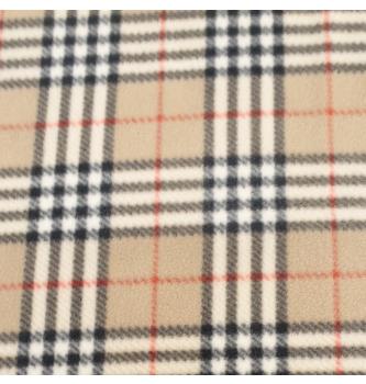 Flis Burbery | bež | 100%PL