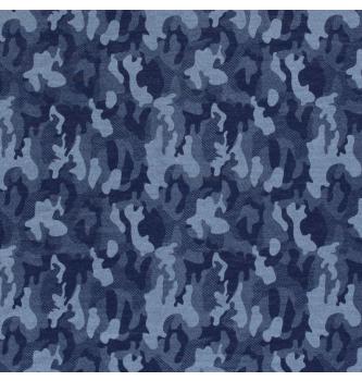Jeans Kamuflaža | temnomodra | 100%CO