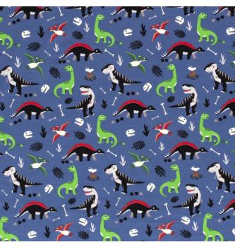 Jersey Dino | indigo | 95%CO / 5%EL