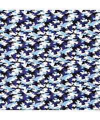 Nooteboom Poplin Kamuflaža | modra | 100%CO 15572.008