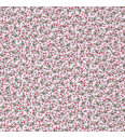 Poplin Vitice s cvetovi | svetloroza | 100%CO