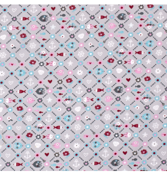 Poplin Prikupno poletno | svetlosiva | 100%CO