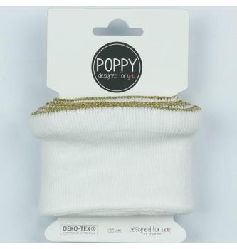 Patent lurex z volančki | naravna | 80%CO / 5%LRX / 15%EL