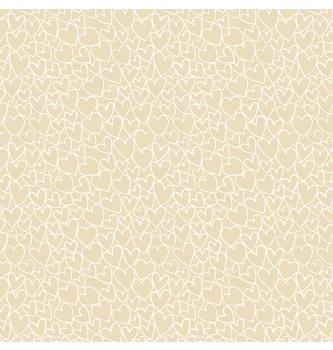 Patchwork blago Hearts pearl | 110cm