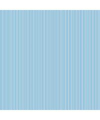 MAKOWER Patchwork blago Pinstripe sky blue | 110cm 2088/B5