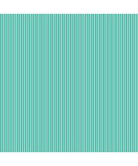 MAKOWER Patchwork blago Pinstripe turquoise | 110cm 2088/T